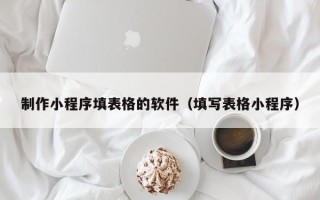 万宁制作小程序填表格的软件（填写表格小程序）
